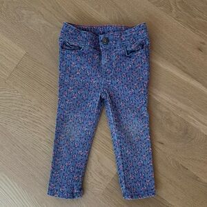 Tea Collection Floral Skinny Jeans